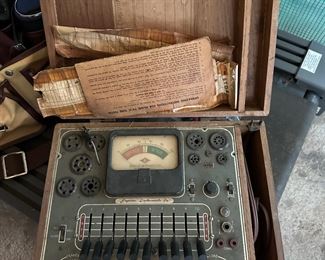 Radio Tube checker