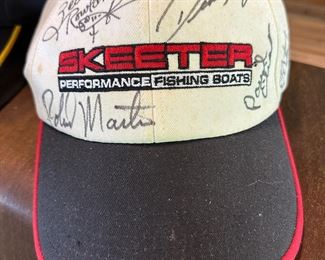 Signed Skeeter Boat Cap Roland Martin