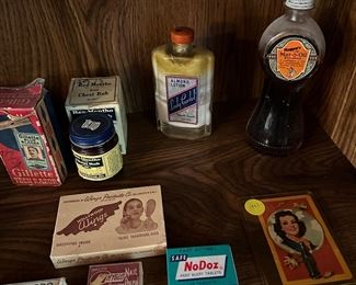 Old medicine bottles