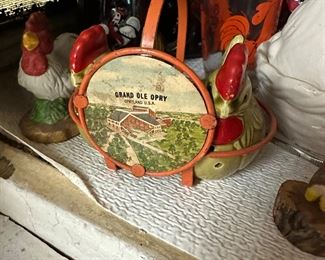 Old Grand Ole Opry salt and pepper shakers