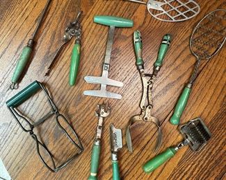 Old kitchen utensils
