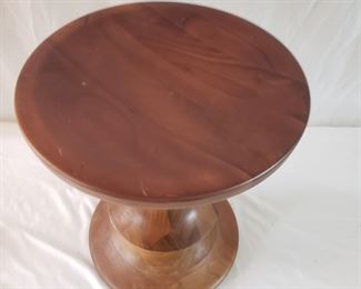 Small Walnut stand or table , dimensions 15"  x 13"