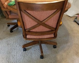 Back on Dining chair,  Swivel Rocker chair 