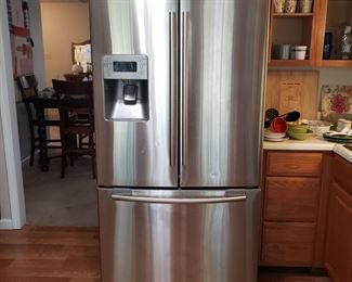 Year 2010,  RF 267 series side by side Samsung Refrigerator.   Serviced this week and everything works perfect.