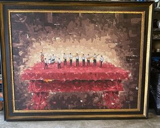 JOHN-RICHARD design original painting. 