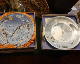 Christmas plates