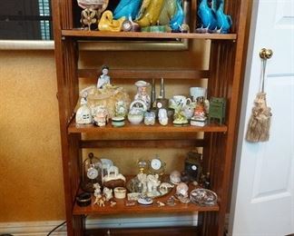 Antique mud ducks, Elfinware, Limoges boxes