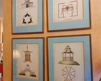Great framed architectural prints 