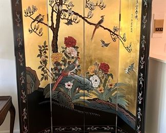 Chinese 4-Panel Divider Screen