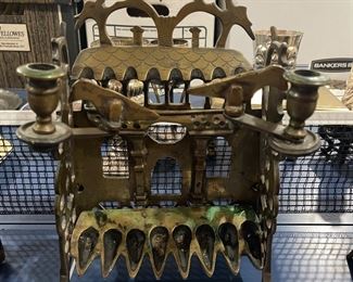 Antique menorah