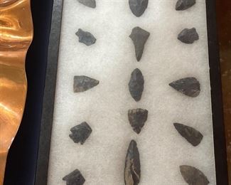 San Diego Kuumeyay (I think?) arrowheads