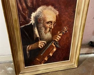 Painting by Alberto Cecconi (?)