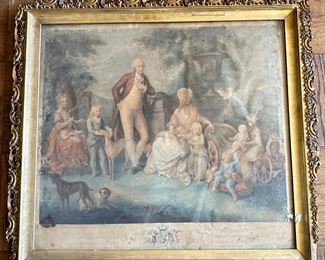 Vintage Etchings, 1 In Golden Frame (4 Pieces)
Lot #: 150