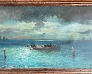 Vintage Original Oil Painting Signed A. Giornello
Lot #: 10
