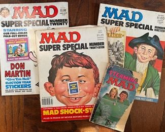 Vintage Peanuts By Charles Shultz Books, Mad Magazine & Cracked Magazine (Over 30)
Lot #: 258