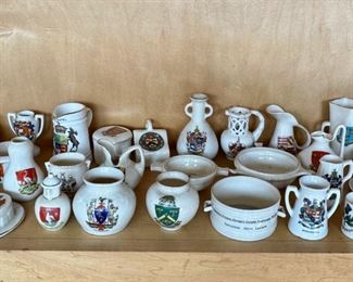 Vintage Porcelain Mini Jugs, Bowls & Vases (Over 30 Pieces)
Lot #: 210