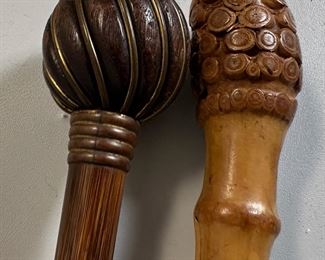 Vintage Umbrellas Including Bakelite, Sterling Silver & Hand Carved Wood Handles (Over 15)
Lot #: 90