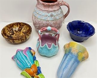 Vintage Ceramic Planter & Miniature Jugs & Bowls (0ver 15 Pieces)
Lot #: 193