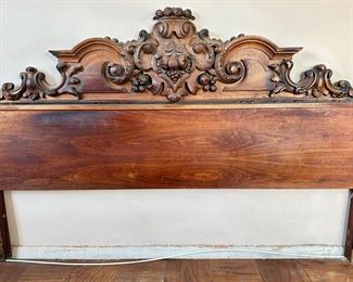 Vintage Carved Wood Headboard, Full Size
Lot #: 12
