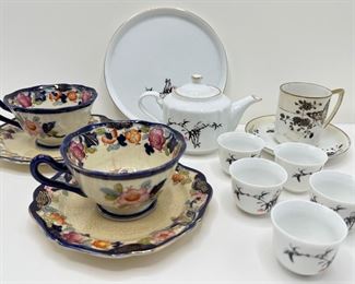 2 Vintage Japanese Tea Sets & Extra Nippon Cup & Saucer (13 Pieces)
Lot #: 35