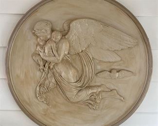 Angel plaque from SUNY Geneseo