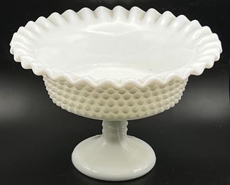 (5) Milk Glass/Hobnail Incl. Anchor Hocking & Brody
