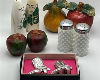 (5) Sets Of Salt & Pepper Shakers
