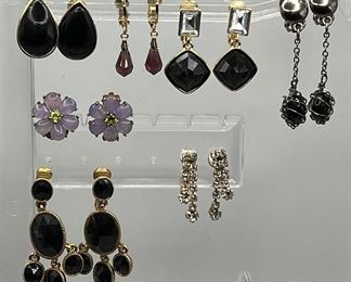 (7) Pairs Of Clip-on Earrings Incl. Vintage Flower & Drop
Monet, Austria, more