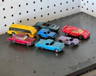 (7) Vintage Hotwheels, Matchbox & More
