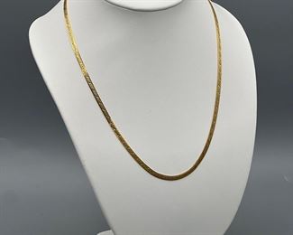 14k Italian Hammered Gold Necklace
20 inches
8.98 grams