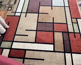 Addington Black Large Rug 120 By 94
Reminiscent of Piet Mondrian's style