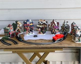 Cobblestone Corner Christmas Village Buildings & More
