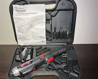 Craftsman 3.6V Cordless Screwdriver
