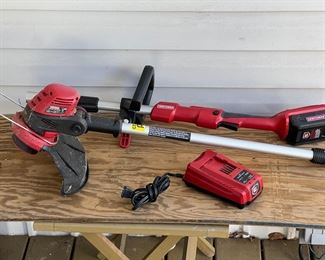 Craftsman 24V Trimmer With Battery & Charger
