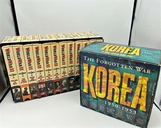 Korean War & World War II Military Videos Box Sets

