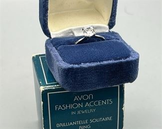 Sterling Avon BRILLIANTELLE SOLITAIRE Ring
