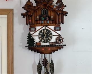 The Time Company Quartz Cuckoo Clock
