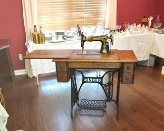 Antique Singer Treadle Machine