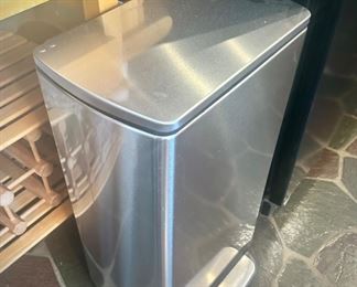 SimpleHuman trash can
