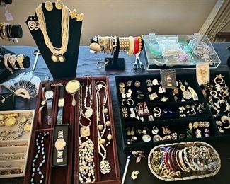 Jewelry - vintage, modern, costume, Avon, gold, sterling