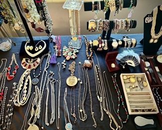 Jewelry - vintage, modern, costume, Avon, gold, sterling