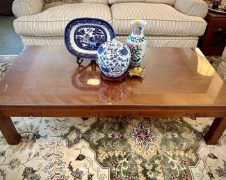 Long Asian coffee table