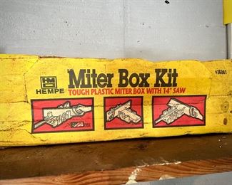 Miter box kit