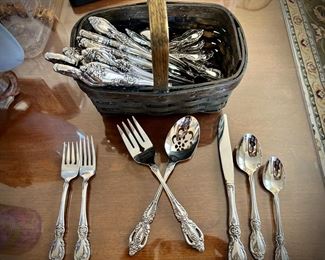 12 place settings of Oneida "Community" flatware