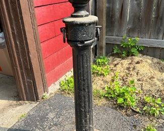 Circa 1860’s cast iron hitching post