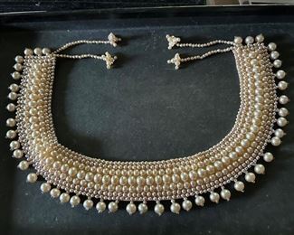 1950’s Faux Pearl Collar -made in Japan