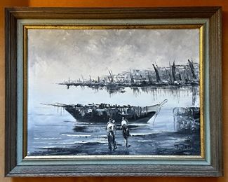 Oil on Canvas, Signed Fiviana