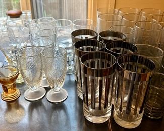 Lots of MCM barware and kitchen items
