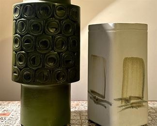 MCM Vases (McCoy on Left)