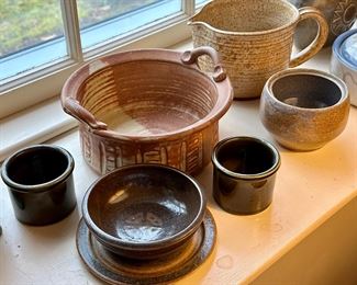 Assorted Art Pottery